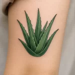 Aloe Vera tattoo — meaning and symbolism