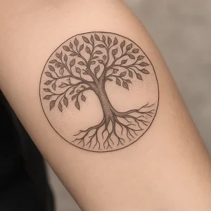 Apple Tree tattoo — symbolism and deep meaning explained