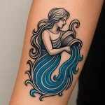 Aquarius tattoo — exploring its symbolism and hidden meanings