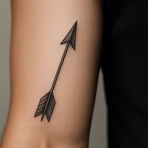 Tattoo of Arrow — meaning and symbolism