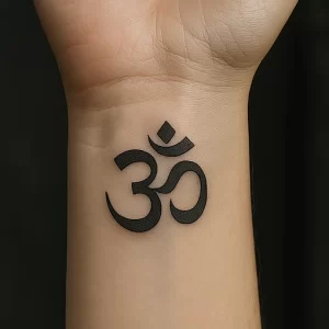 Aum tattoo — what it represents