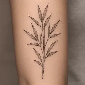 Tattoo of Bamboo — meaning and symbolism