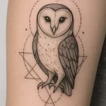 Barn Owl tattoo — symbolism and deep meaning explained