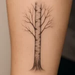 Birch Tree tattoo — meaning and symbolism