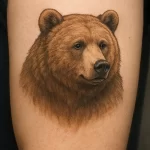 Brown Bear tattoo — symbolism and deep meaning explained