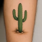 Cactus tattoo — what it represents