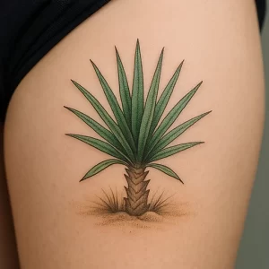 Cactus Desert Plant tattoo — meaning and symbolism