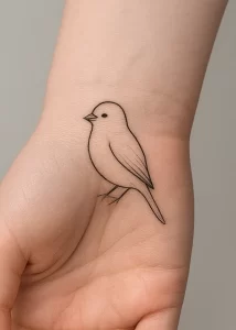 Canary tattoo — exploring its symbolism and hidden meanings