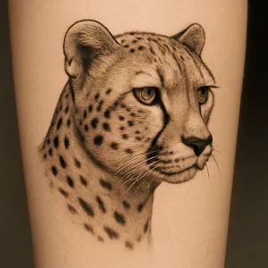 Tattoo of Cheetah — meaning and symbolism