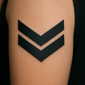Chevron tattoo — what it represents