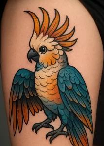 Tattoo of Cockatoo — meaning and symbolism