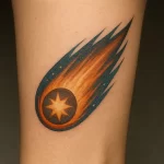 Comet tattoo — symbolism, meaning, and cultural significance