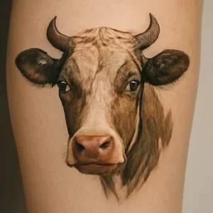 Cow tattoo — exploring its symbolism and hidden meanings