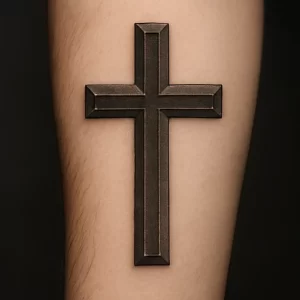 Cross tattoo — what it represents