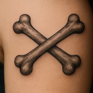 Crossed Bones tattoo — meaning and symbolism