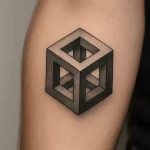 Tattoo of Cube — meaning and symbolism