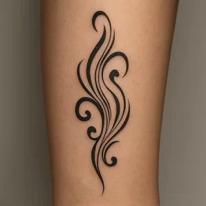 Curves tattoo — what it represents