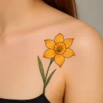 Daffodil tattoo — meaning and symbolism