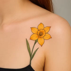 Daffodil tattoo — meaning and symbolism