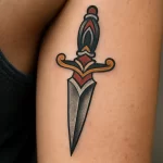 Dagger tattoo — symbolism and deep meaning explained