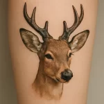 Tattoo of Deer — detailed meaning and symbolism