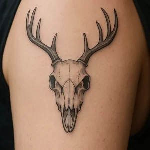 Tattoo of Deer Skull — meaning and symbolism