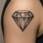 Diamond tattoo — symbolism and deep meaning explained
