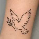 Dove tattoo — symbolism, meaning, and cultural significance