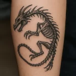 Dragon Skeleton tattoo — symbolism and deep meaning explained