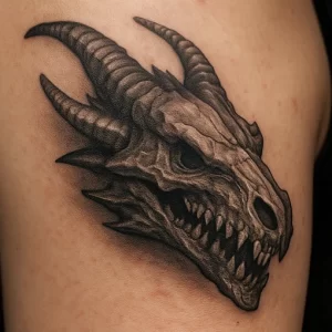Dragon Skull tattoo — exploring its symbolism and hidden meanings