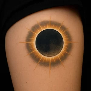 Eclipse tattoo — symbolism, meaning, and cultural significance