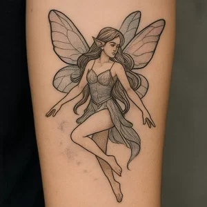 Tattoo of Fairy — meaning and symbolism