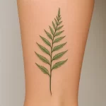 Fern tattoo — symbolism and deep meaning explained