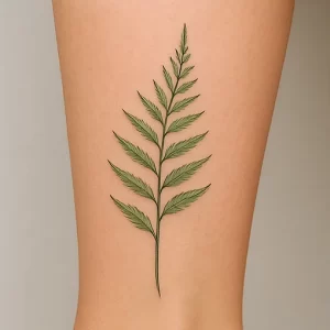 Fern tattoo — symbolism and deep meaning explained