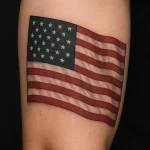 Flag tattoo — what it represents