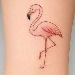 Flamingo tattoo — meaning and symbolism