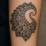 Fractal tattoo — exploring its symbolism and hidden meanings