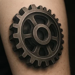 Gear tattoo — symbolism, meaning, and cultural significance