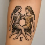 Gemini tattoo — meaning and symbolism