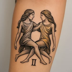 Gemini tattoo — meaning and symbolism