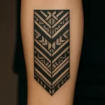 Geometric Tribal Line tattoo — symbolism and deep meaning explained