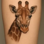 Tattoo of Giraffe — detailed meaning and symbolism