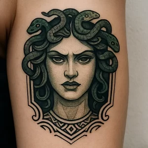 Gorgon tattoo — what it represents