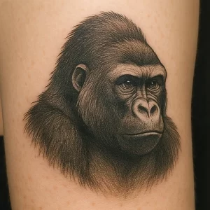 Gorilla tattoo — meaning and symbolism