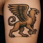 Tattoo of Griffin — detailed meaning and symbolism