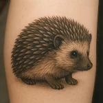 Hedgehog tattoo — meaning and symbolism