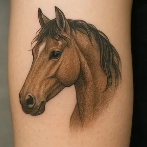 Horse tattoo — symbolism, meaning, and cultural significance