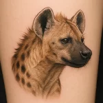 Tattoo of Hyena — detailed meaning and symbolism