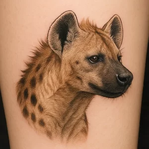 Tattoo of Hyena — detailed meaning and symbolism