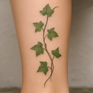 Tattoo of Ivy — detailed meaning and symbolism